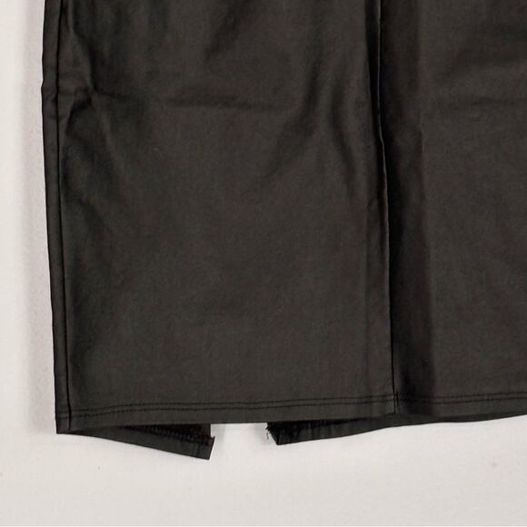 Shop17 | Women’s Faux Leather Black Mini Skirt With Side Zipper Size S - Picture 10 of 12